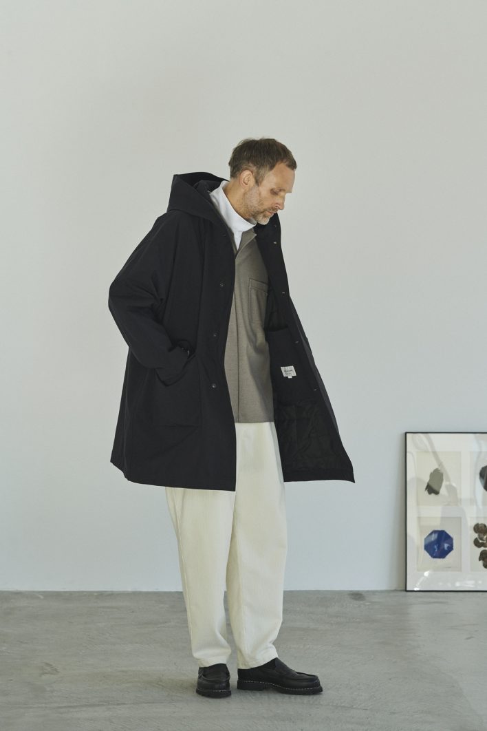 Still by hand ライナー付きフードコート 黑 46 楽天市場】Still By Hand スティルバイハンド シンサレート